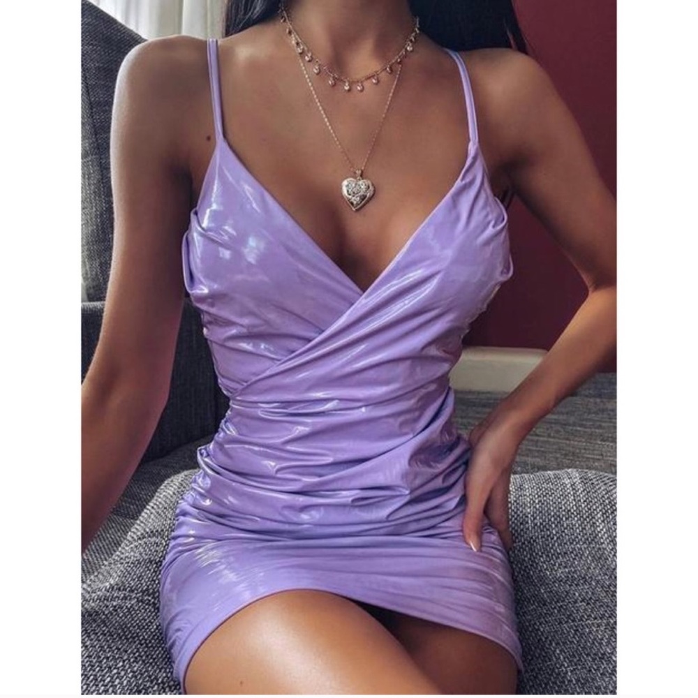 Tiger mist purple dress